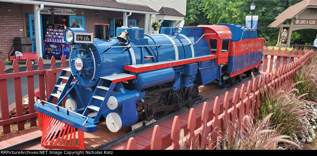 Freedom Train/Santa Claus Land Railroad #1946 at Holiday World